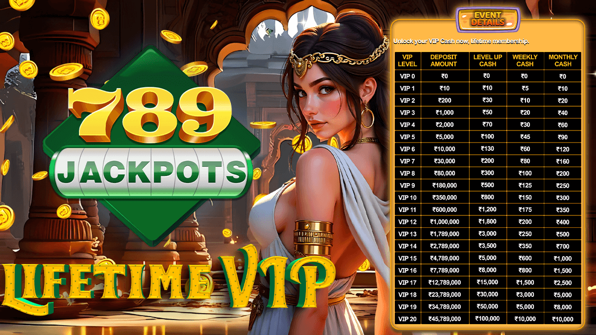 789JACKPOTS-LEVEL UP VIP – BIGGER REWARDS FOR LIFE!